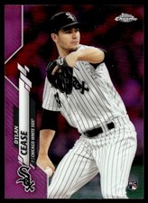2020 Topps Chrome Pink Refractor Dylan Cease Rookie Chicago White Sox #43