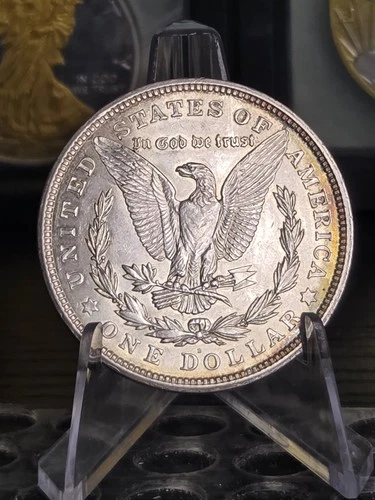 1921-D Morgan Silver Dollar $1 Toned Gem BU!! it's a good looking Morgan.