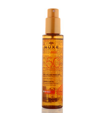 Nuxe Sun Tanning Oil SPF50 Face & Body 150ml - FREE SHIPPING