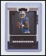 2023 Panini Contenders #1 Anthony Richardson Draft Class Contenders Red