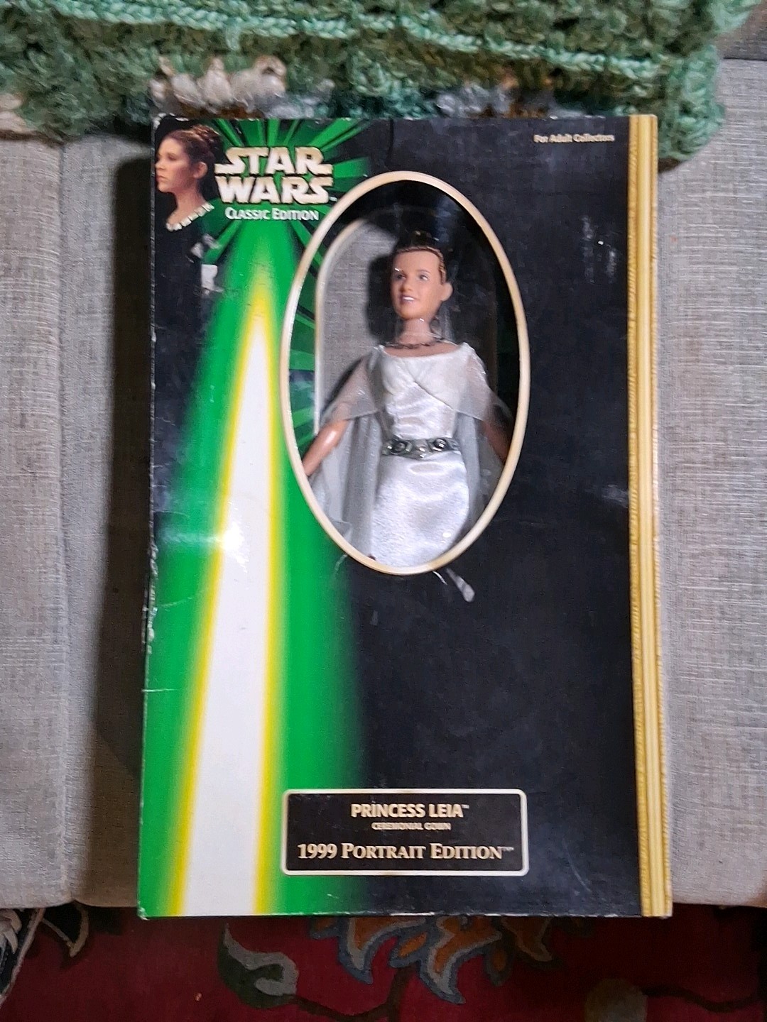 Star Wars Princess Leia Ceremonial Gown 1999 Portrait Edition 12" Figure New