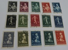 Netherlands 1938 - 40 Child Welfare sets used