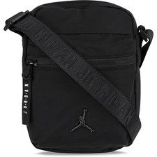 Nike Air Jordan Jumpman Airborne Festival Crossbody Sling Bag Metallic Black