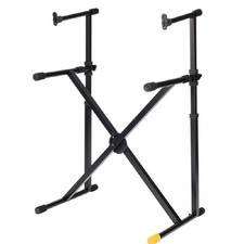 Hercules 2-Tier X Type Keyboard Synthesiser Stand