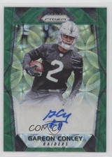 2017 Panini Prizm Rookie Green Scope 27/99 Gareon Conley #RA-GC Auto 0d8