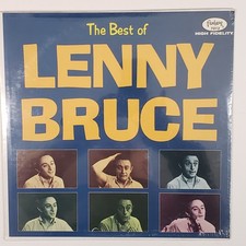 Sealed LENNY BRUCE THE BEST OF FANTASY RECORDS-7012 Comedy non-music