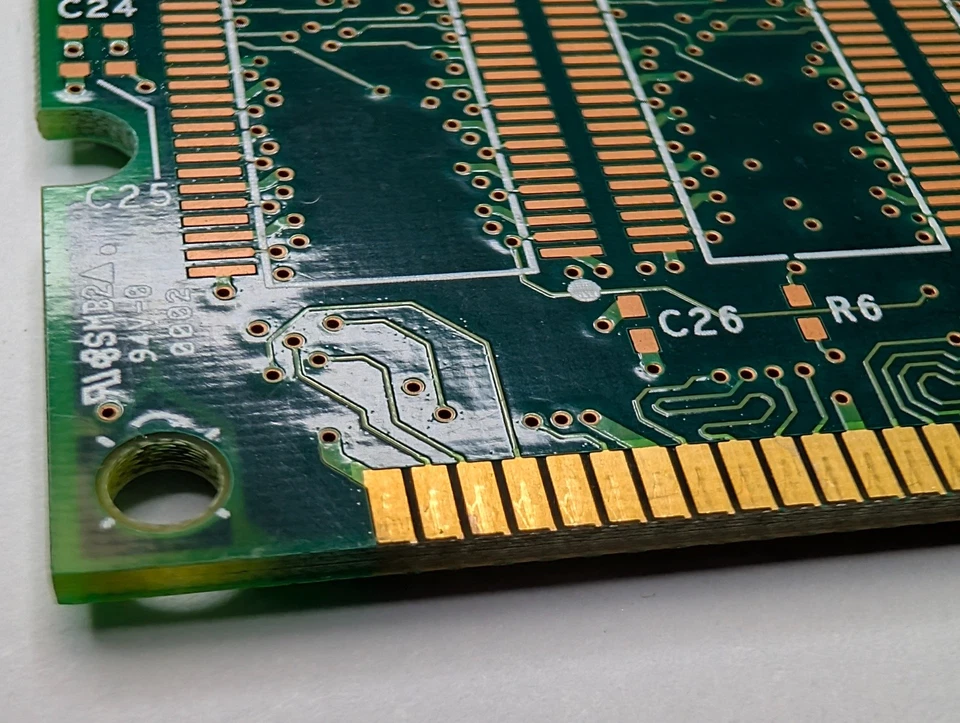 Toshiba 16MB SDRAM PC-100-222-620 Memory Computer RAM THMY6416H1EG Vtg Retro 6M - Image 4 of 4