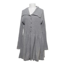 Lindex, Strickjacke, Damen, Größe: XL, Grau, Acryl, Rippenstrick #OSd