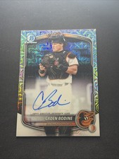 2025 Bowman Chrome Prospect Mega Box Autographs Caden Bodine #BMA-CB Orioles