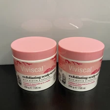 2X Viviscal Exfoliating Scalp Scrub Biotin & Keratin 7.05 Oz