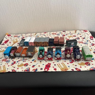 Takara Tomy Plarail Thomas Capsule Set 21 Cars Freight Wagons Multi Used