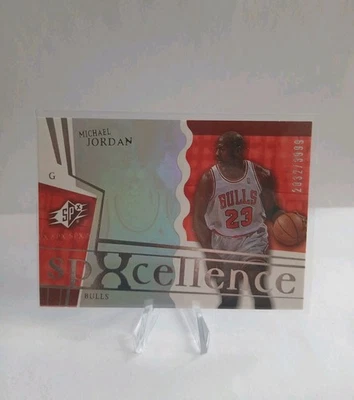 2003 UPPER DECK SPx Michael Jordan SPXCELLENCE #94 BULLS /3999 - Photo 1/3