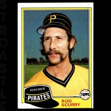 1981 Topps - Rod Scurry #194 Pittsburgh Pirates ⚾ Baseball Card