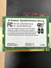 HP 392591-001 Broadcom BCM94318MPG Mini PCI b/g Wireless WMIB-158GH