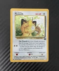 Pokemon Meowth 10 Promo Holo Rare Black Star Promo GameBoy Color Promo WOTC