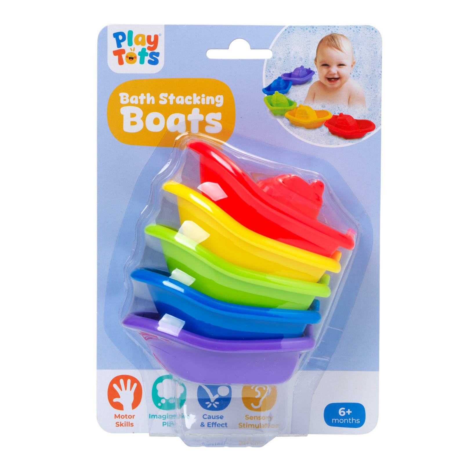 Play Tots Bath Stacking Boats