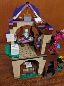LEGO Elves Secret Market Place 41176 complete minus box , instr., & spare parts.