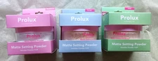 new Prolux Cosmetics Matte Setting Powder .35oz translucent , honey & ivory