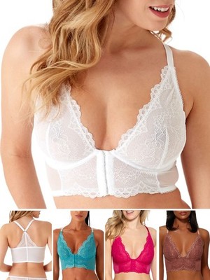 Gossard Superboost BH Plunge Longline Deep V Spitze Bralette Bügel Dessous