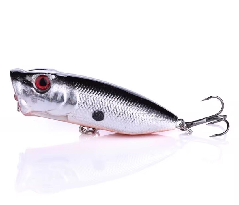 Topwater Poppers (5 Pack) - Rattling Crankbait Fishing Lures - Image 5