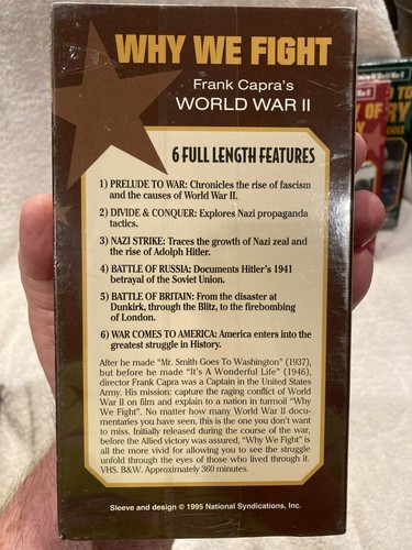 1995 - 50th Anniversary of The Winning of WWII (VHS Tapes, 10 New in Package) - Picture 11 of 23