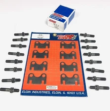 Flat Guide Plates & 7/16" Rocker Arm Studs Chevy sb 400 383 350 327 305 283