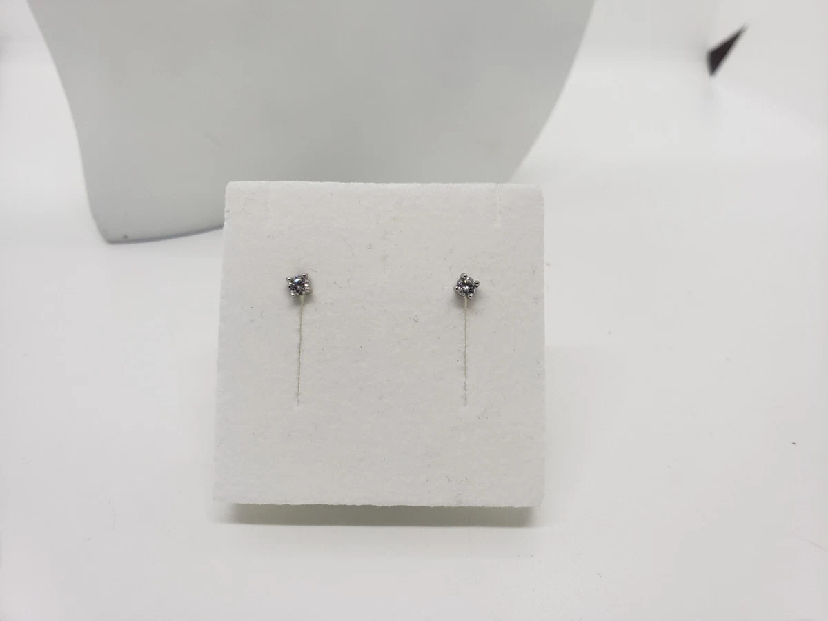 Orecchini Donna In Oro Bianco 18kt Con Zirconi | Gioielli Eleganti Di Altissima Qualità Per Tutti I Giorni - 2
