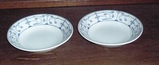 2 Dessertschalen  JL   Indisch Blau    Porzellan (01)
