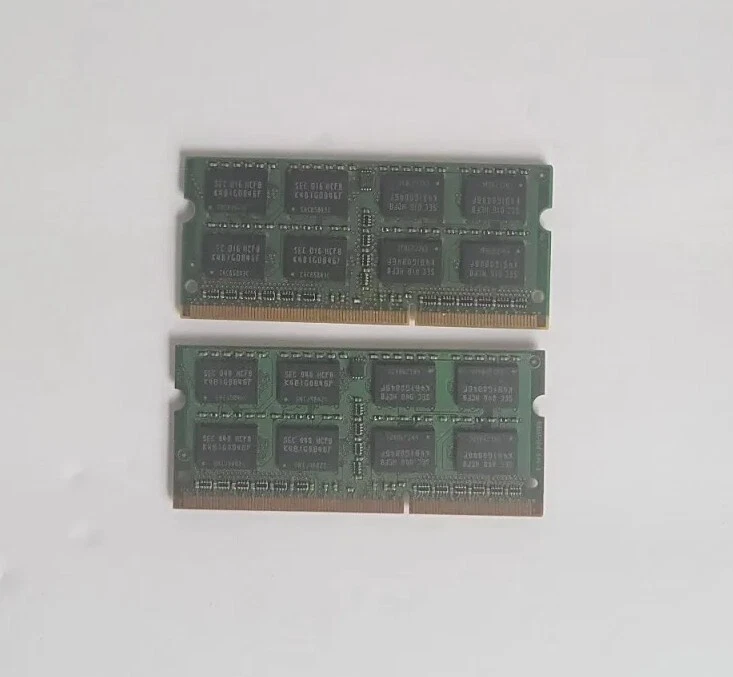 DDR3 SO-DIMM 4GB (2x 2GB) 1Rx8 PC3 - 8500S 1066 MHz VARIOUS BRANDS - Image 2 of 2