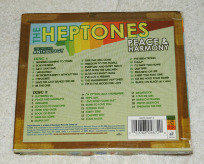 CD : Peace & Harmony: The Trojan Anthology by The Heptones (2004