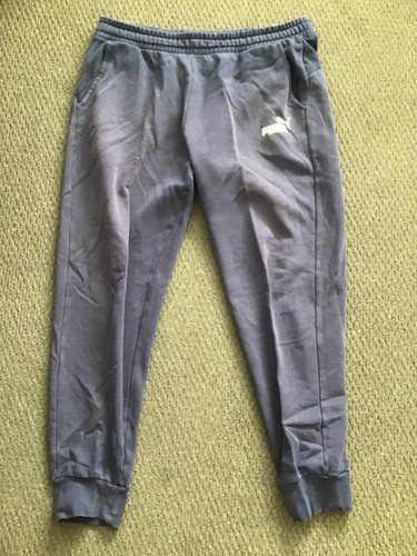 Puma Men's Essential Track Pants Fleece -Navy Blue XL