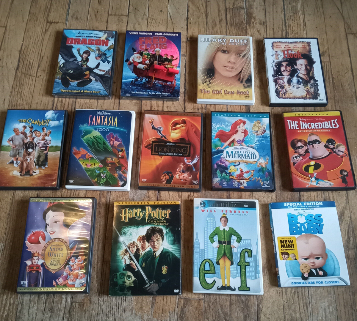 Disney's 1-12 DVD セット Lot of 11 Childrens/Family DVD movies, Disney 2 are new/sealed | eBay