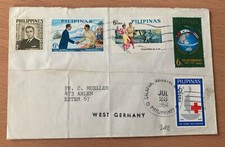 Filipinas 1964 - Sobre de cubierta de correo aéreo usado a Ahlen Alemania
