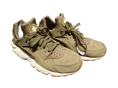 Nike AIR HUARACHE #318429-201, Medium Olive Green, Mens Size - Main Image