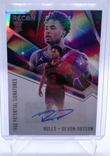 DEVON DOTSON 2020-21 Panini Recon #TPS-DVD RC True Potential Signatures