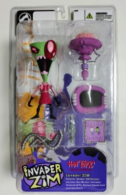 INVADER ZIM Angry Face - Hot Topic Exclusive - Palisades Series 1