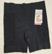 Jockey Generation Women's Wicking Seamless Slipshort-Black- Large NEW