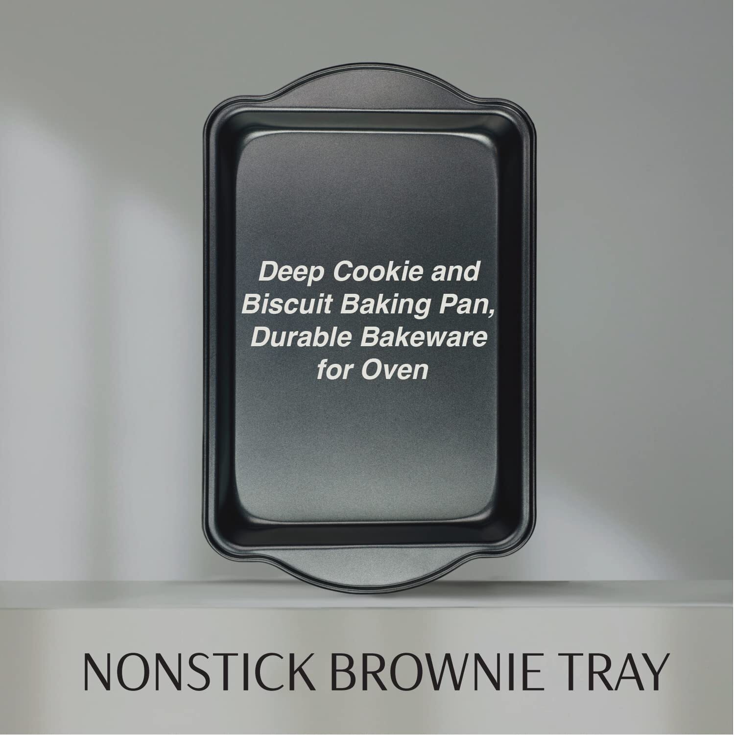 Non-Stick Lasagna Pan 12.5 Inch Baking and Roasting Pan Heavy Duty Bakeware F...