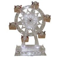 Musicbox World Ferris Wheel With Lighting Effects Playing 8 Different Christm... Musicbox World Ferris Wheel With Lighting Effects Playing 8 Different Christm...