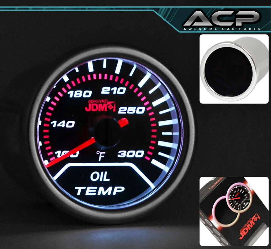 Cápsula de tablero de fibra de carbono de 2 orificios + monitor de pantalla de medidor de vacío de temperatura de aceite Foto 2 de 3