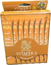 VITAFERS Sachets 16 x 10 ML - L Gold Dietary Supplement Unisex