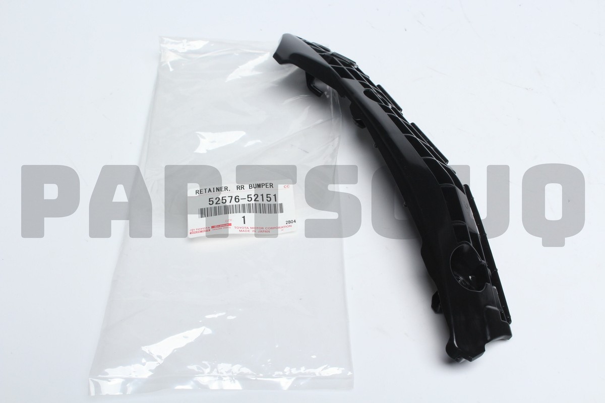 5257652151 Genuine Toyota RETAINER, REAR BUMPER SIDE, LH 52576