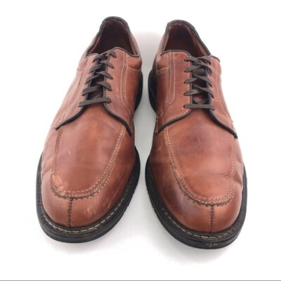 Allen Edmonds Wilbert Moc Toe Oxfords Mens Size 14 E Brown  display picture 2