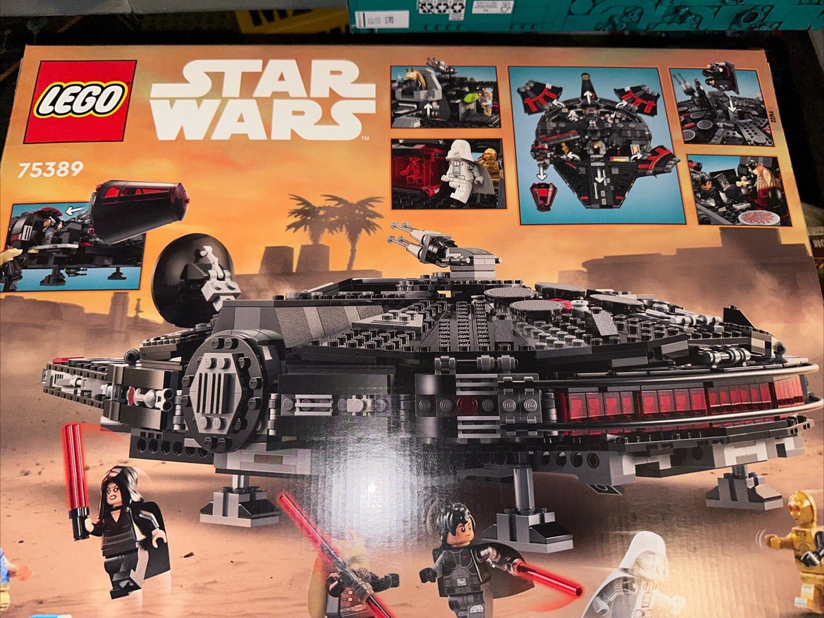 75389 The Dark Falcon (LEGO Star Wars) | Darth Jar Jar, Jedi Vader