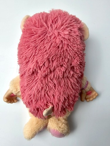 11" Jakks Pacific Baby Animals Pink Hedgehog Stuffed Plush Hard Face - Picture 8 of 10