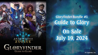 SHADOWVERSE EVOLVE GLORYFINDER BUNDLE #1 GUIDE TO GLORY - Englisch VERSANDFERTIG