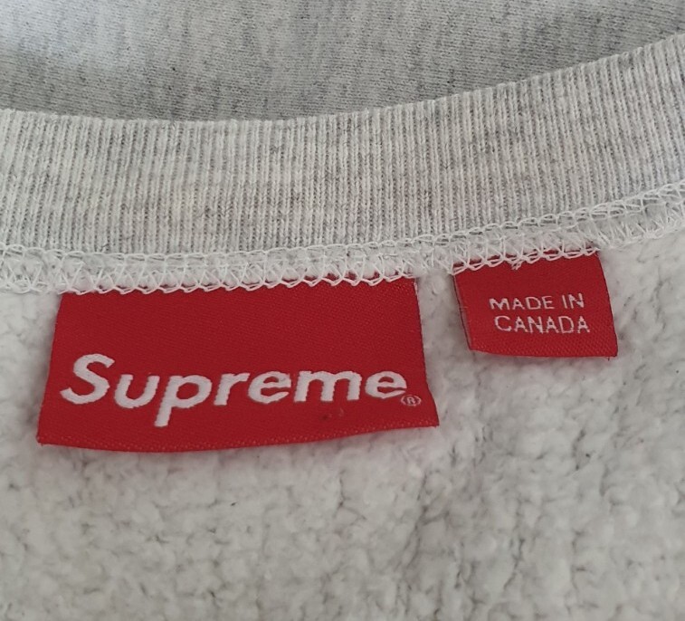 FW21 Supreme Cities Crewneck Ash Grey Size M | eBay