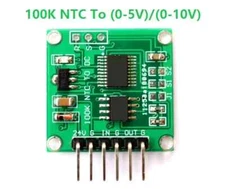 NTC Thermistor To Voltage 100K To 0-5V 0-10V Linear Conversion Transmitter Modul