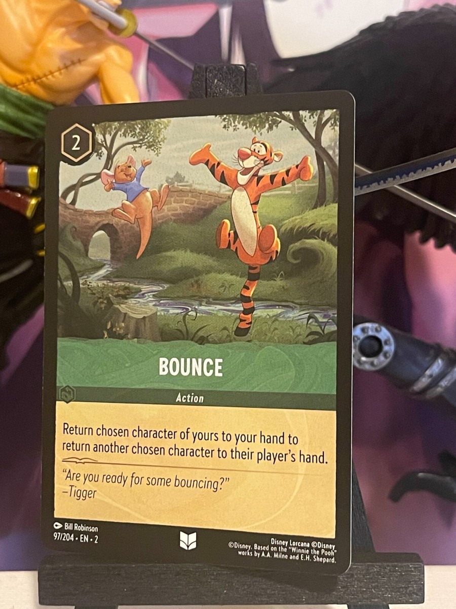 Disney Lorcana TCG Bounce 97/204 Rise of the Floodborn Foil! | eBay