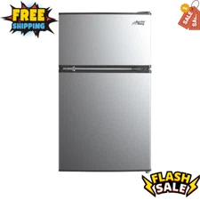 Arctic King ARM32D5ASL 3.2 Cu Ft Compact Fridge - Stainless Steel